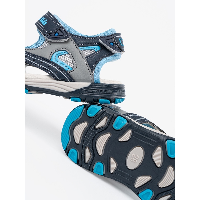 Shelvt Sandale de băieți albastri bleumarin albastru 1