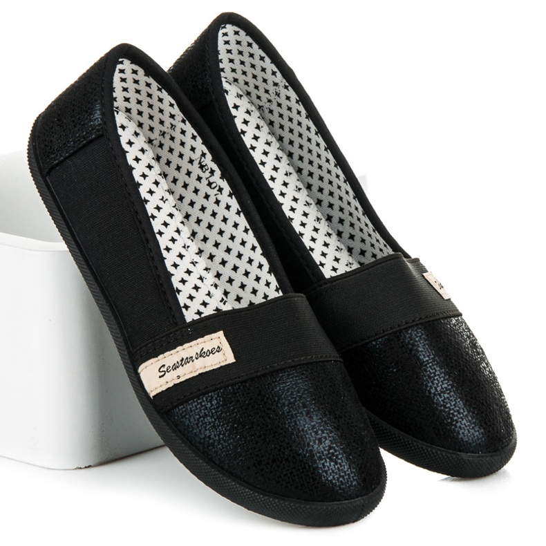 Seastar Balerini sportivi negru 1 Seastar Balerini sportivi negru 1
