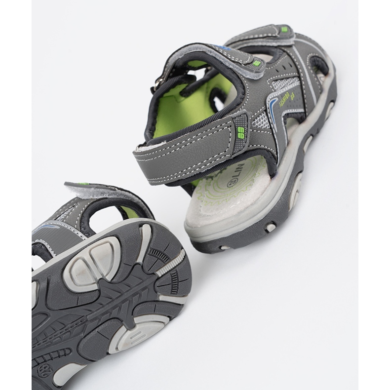 Shelvt Băieți sandale cenușii gri 1 Shelvt Băieți sandale cenușii gri 1