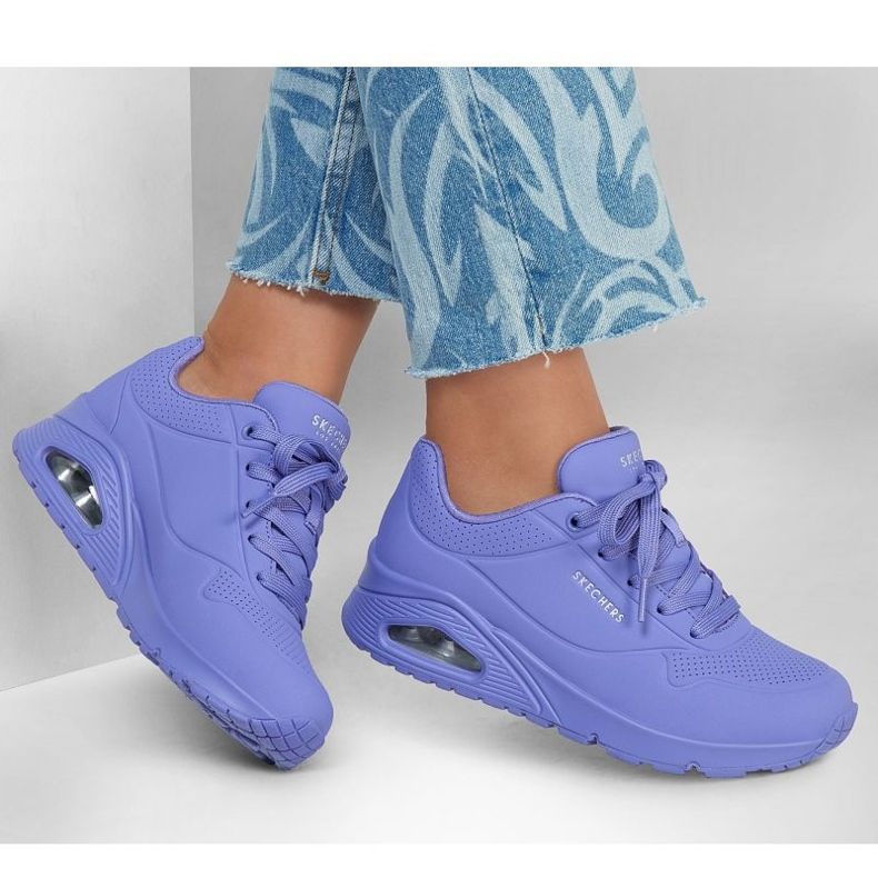 Skechers Uno Stand On Air Lifestyle Sneakers 73690-Lil Pantofi violet 1 Skechers Uno Stand On Air Lifestyle Sneakers 73690-Lil Pantofi violet 1