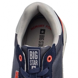 Pantofi sport bărbați memorie spumă Big Star LL174122 Navy Blue 1