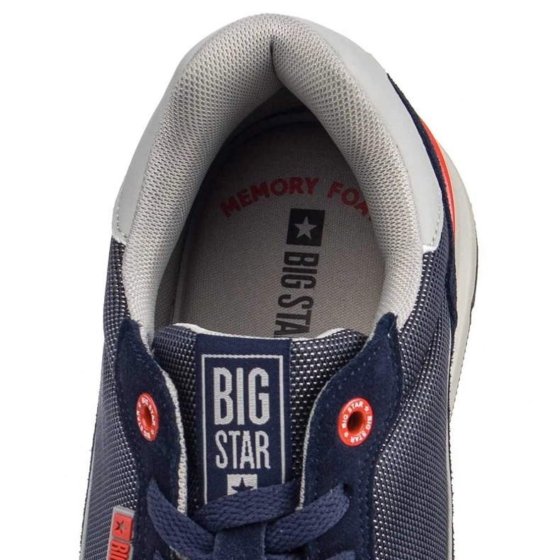 Pantofi sport bărbați memorie spumă Big Star LL174122 Navy Blue 1