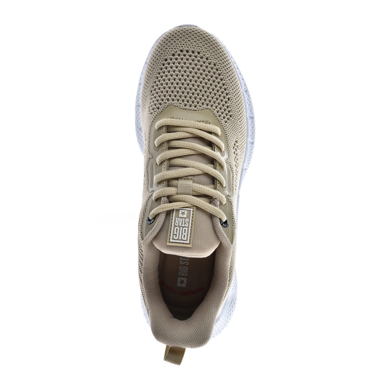 Pantofi pentru femei Sneakers Big Star LL274294 Beige bej 2