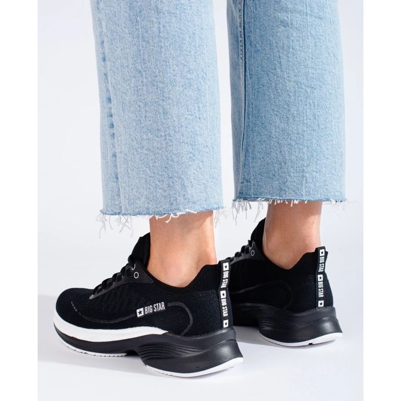 Pantofi pentru femei Sneakers Big Star LL274327 Negru 1