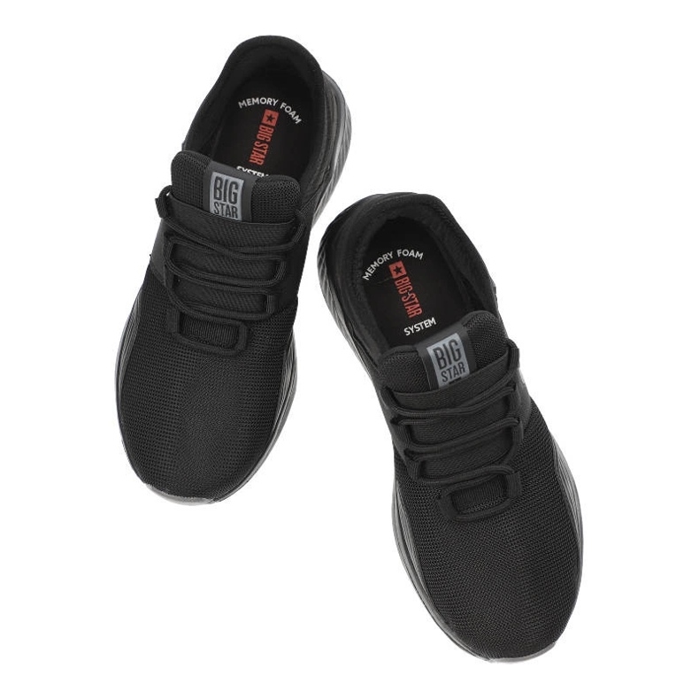 Sneakers pentru femei Pantofi Memorie Spumă Big Star LL274A019 Negru 1
