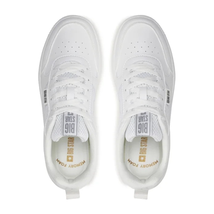Big Star Pantofi sport bărbați memorie spumă mare stea nn174140 alb 2
