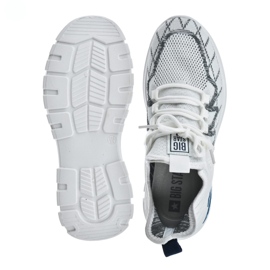Big Star Pantofi pentru bărbați Pantofi sport Star Big NN174461 White alb 1