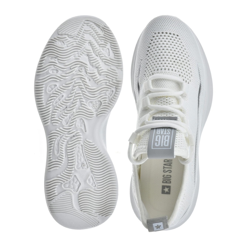 Pantofi pentru femei Sneakers Big Star NN274662 White alb 1