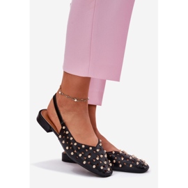 Inna Ballerinele decorate cu degetele negre negru 1