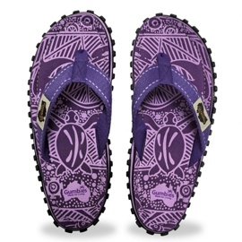 Insula japoneză Gumbies Flip-Flops Unisex Purple Semnătură GU-FFISL151 violet 1