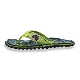 Flip-flops Gumbies Island Flip-Flops Lime Hibiscus Gu-Ffisl148 verde 2