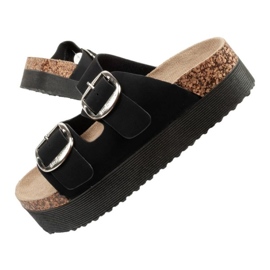 Lee Cooper LCW-25-35-3493L Flip Flops negru 1