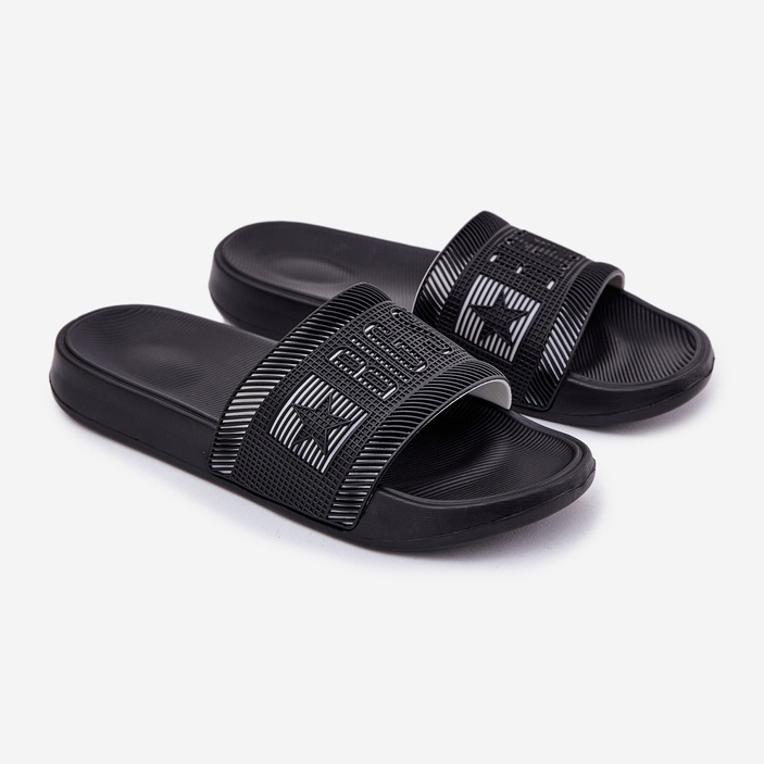 Big Star Starul Big Men's RR174A053 Papuci negri negru 1