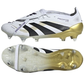 Adidas Predator Elite FT SG JR4529 Pantofi de fotbal alb 1