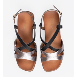 Sandale negre ale femeilor Sergio Leone negru 1 Sandale negre ale femeilor Sergio Leone negru 1