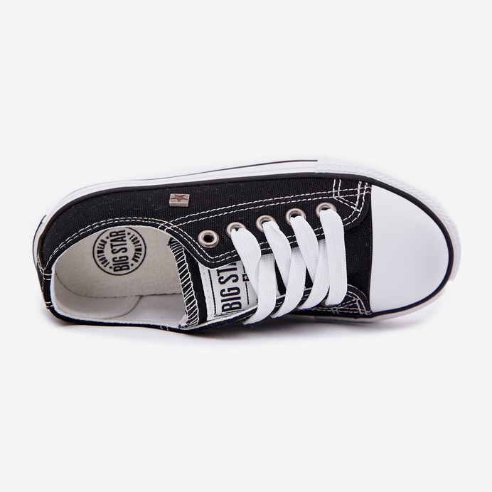 Pantofi clasici pentru copii Big Star DD374163 Negri negru 2 Pantofi clasici pentru copii Big Star DD374163 Negri negru 2