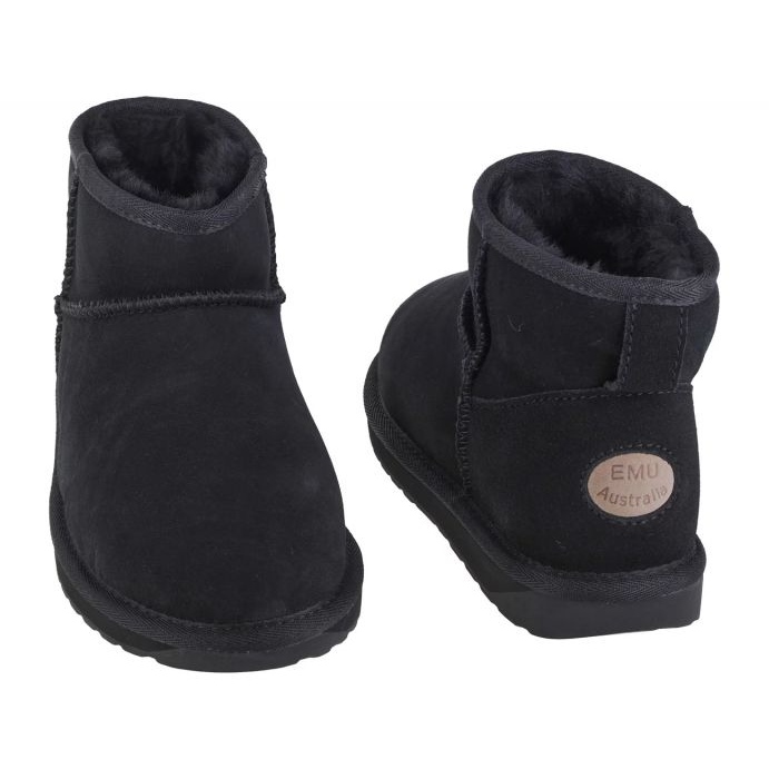 Emu Australia Stinger Micro W10937 Pantofi-Blak-Blak negru 2