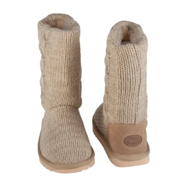 Emu Australia Pantofi, emu papuci Australia Bartle W13142-MACA bej 2