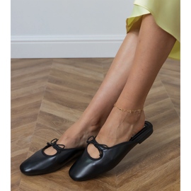 Flip -Flip -Flops construit pe o talpă plată negru 4
