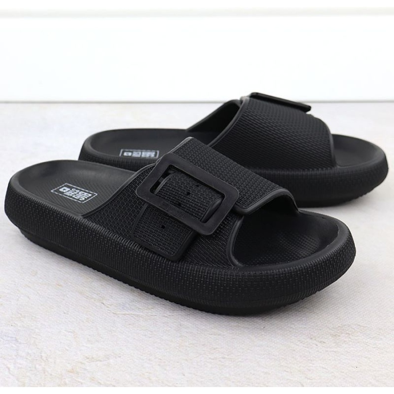 Papuci pentru femei Big Star RR274A571 Negru 1