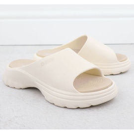 Papuci pentru femei Big Star RR274A579 BEIGE bej 1