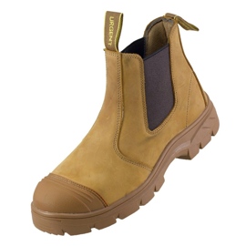 Cizme Jodhpur pentru bărbați în siguranță urgent 129S1 Camel maro 2