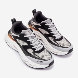 Pantofi sport pentru bărbați pe Big Star RR174023 Platforma de sistem Hi-Polish gri 1 Pantofi sport pentru bărbați pe Big Star RR174023 Platforma de sistem Hi-Polish gri 1