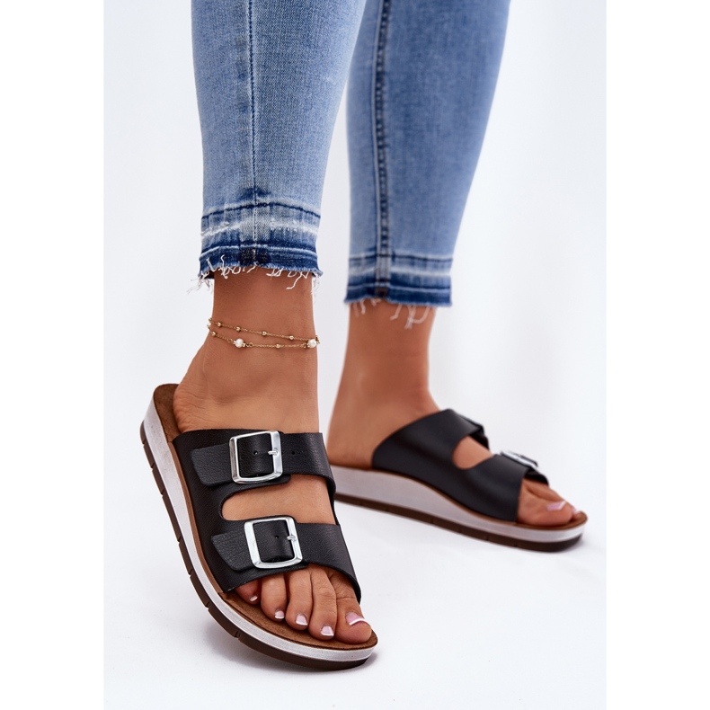 Flip -flops pentru femei cu CLAMPURI NEGRU INBLU CP000042 2 Flip -flops pentru femei cu CLAMPURI NEGRU INBLU CP000042 2