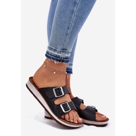 Flip -flops pentru femei cu CLAMPURI NEGRU INBLU CP000042 1 Flip -flops pentru femei cu CLAMPURI NEGRU INBLU CP000042 1