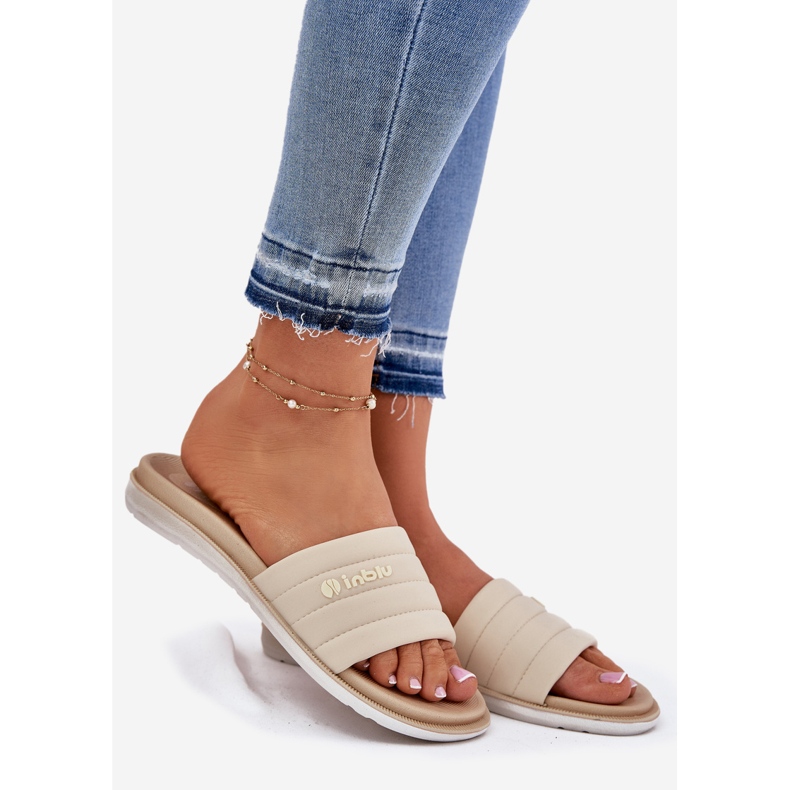 Femei Inblu SF000003 Papuci bej 1 Femei Inblu SF000003 Papuci bej 1