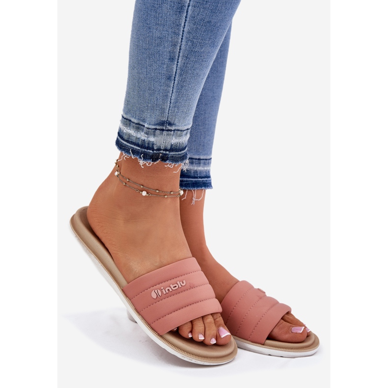 Femei InBlu SF000003 Flip Flops Pink roz 1 Femei InBlu SF000003 Flip Flops Pink roz 1