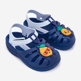 Velcro Sandals Fruit 83615 Ipanema Summer XIV Baby Navy Blue albastru 1