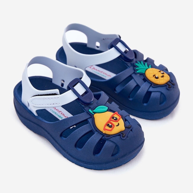 Velcro Sandals Fruit 83615 Ipanema Summer XIV Baby Navy Blue albastru 1