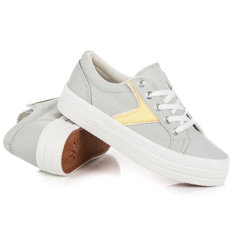 Kylie Adidași pe platformă gri 1