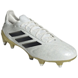 Adidas Copa Pure III Elite SG JQ1777 Pantofi de fotbal alb 1