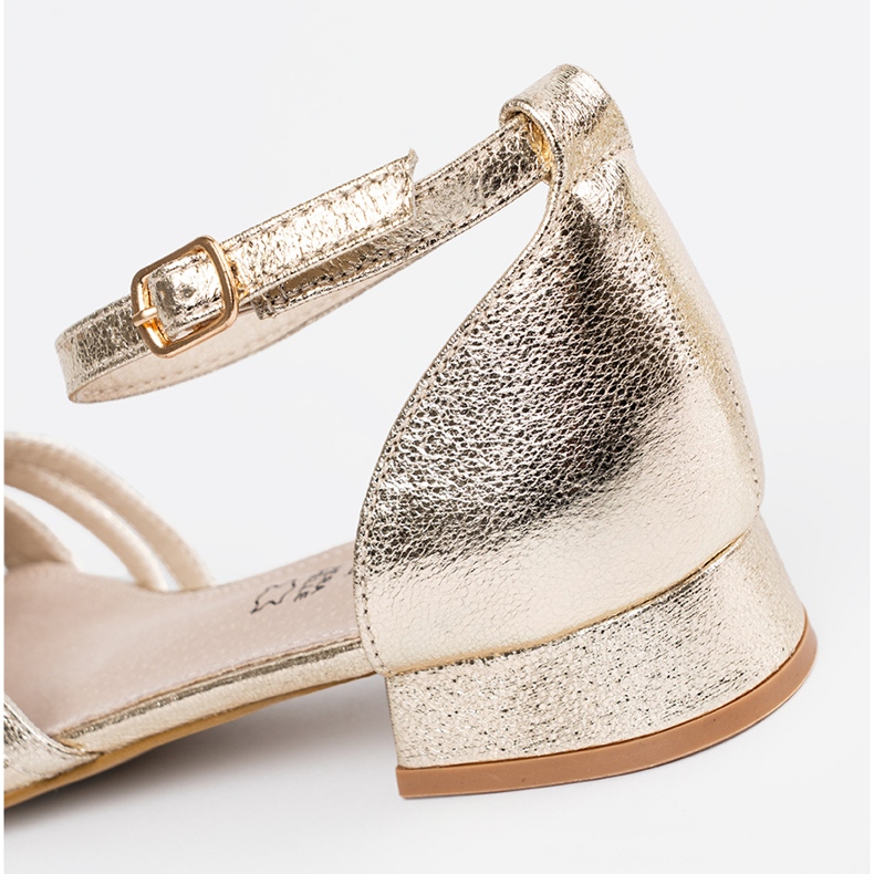 Goodin Sandale elegante cu auriu de aur 1 Goodin Sandale elegante cu auriu de aur 1