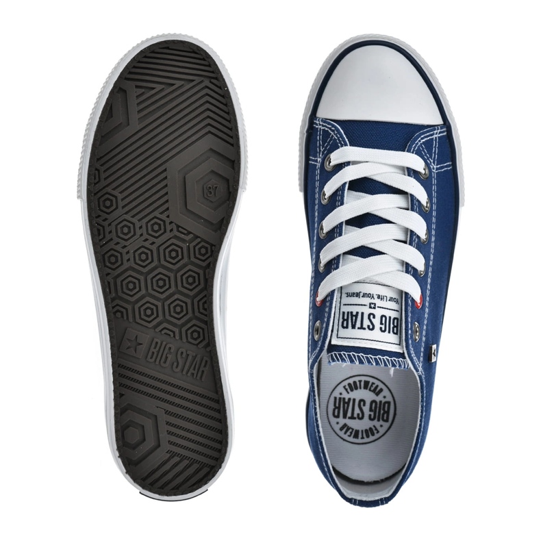 Pantofi Big Stars Big Star NN274653 Navy Blue 1