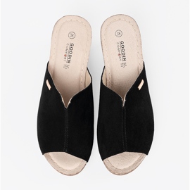 Goodin FLIP -FLIP -FLOP -uri pentru femei pe platformă negru 4