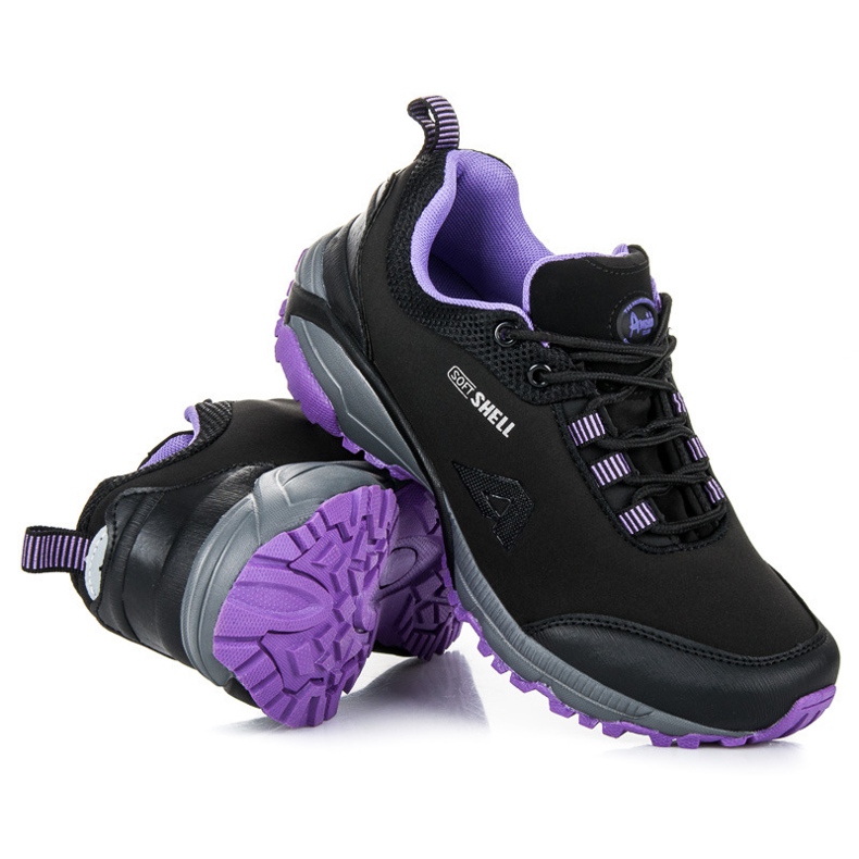 American Club Pantofi sport softshell negru 2