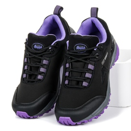 American Club Pantofi sport softshell negru 1