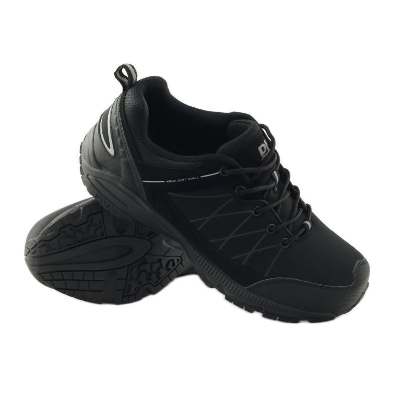 DK 18108 pantofi de trekking softshell negri negru 3