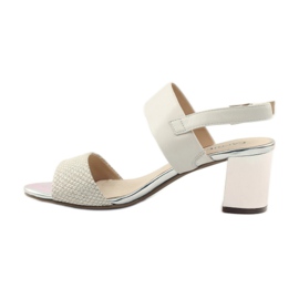 Sandale Caprice pantofi dama 28302 maro galben 2