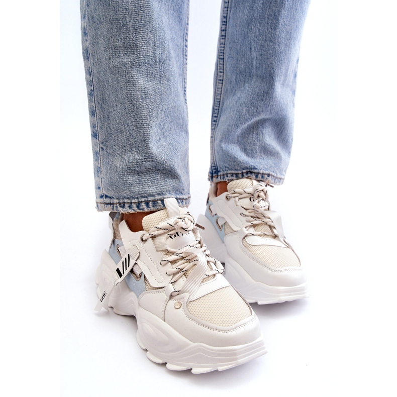 Pantofi de damă GOE NN2N4039B alb 3