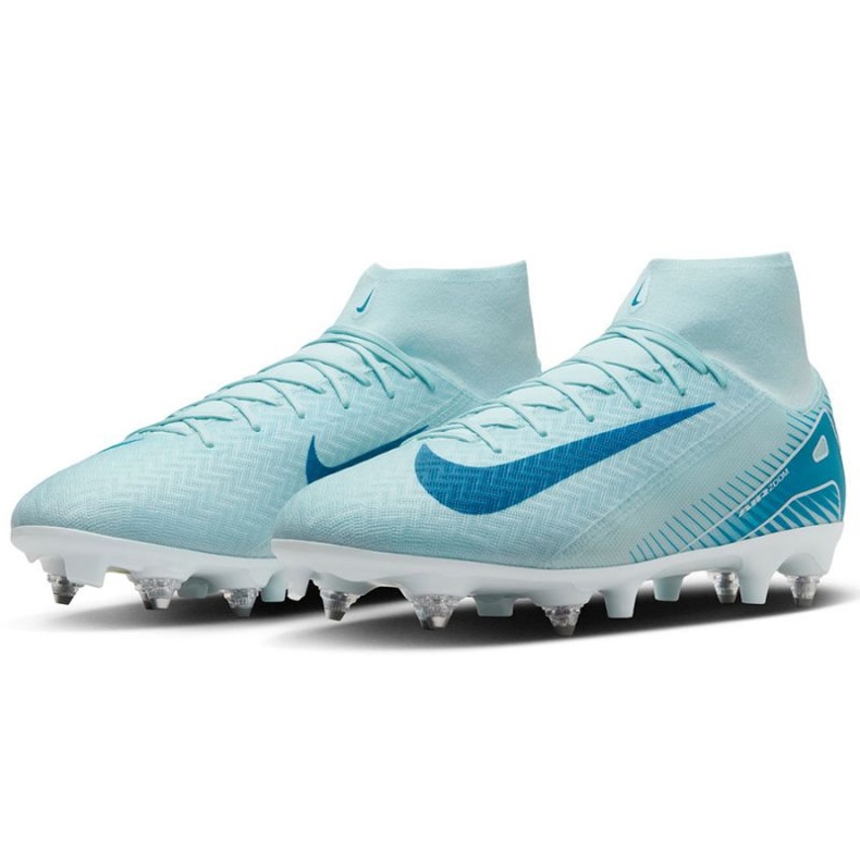 Nike Zoom Mercurial Superfly 10 Academy SG-Pro AC FQ8336-400 Pantofi de fotbal albastru 1