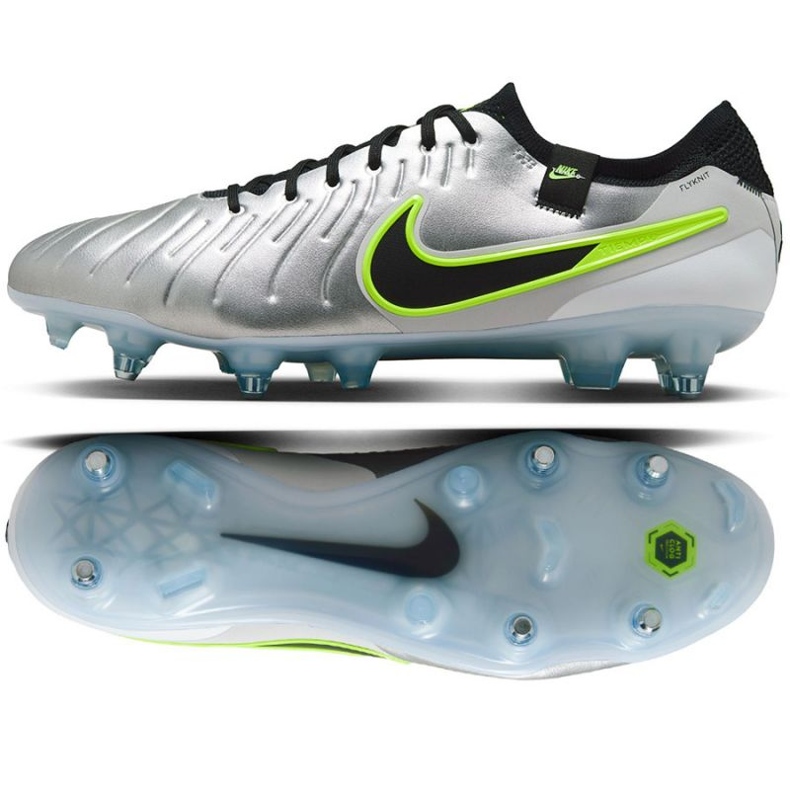 Nike Tiempo Legend 10 Elite SG-Pro AC DV4329-001 Pantofi de fotbal argint 1