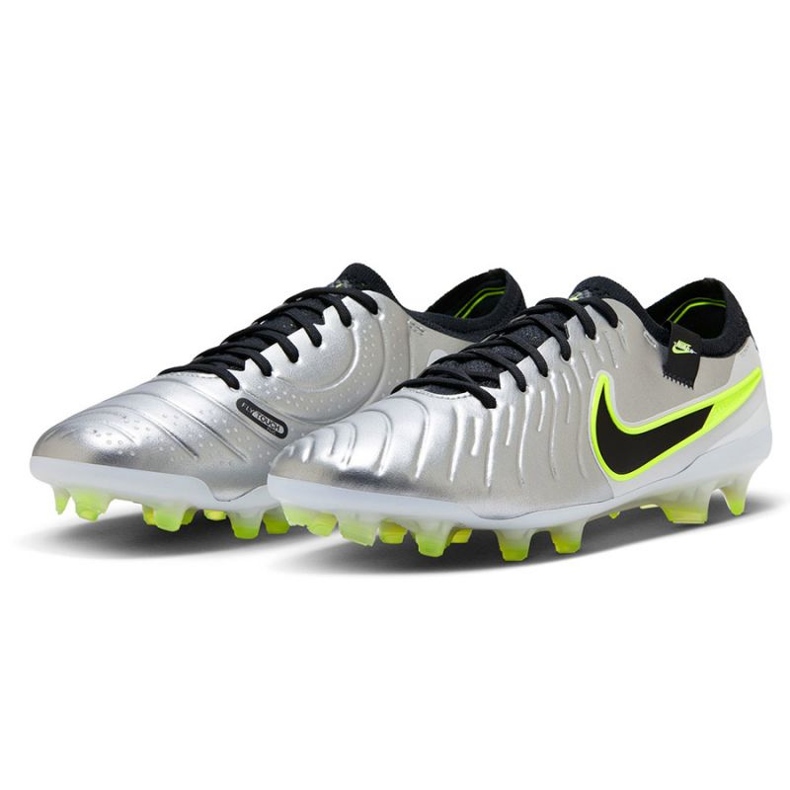 Puma Nike Tiempo Legend 10 Elite FG DV4328-001 Pantofi de fotbal argint 2
