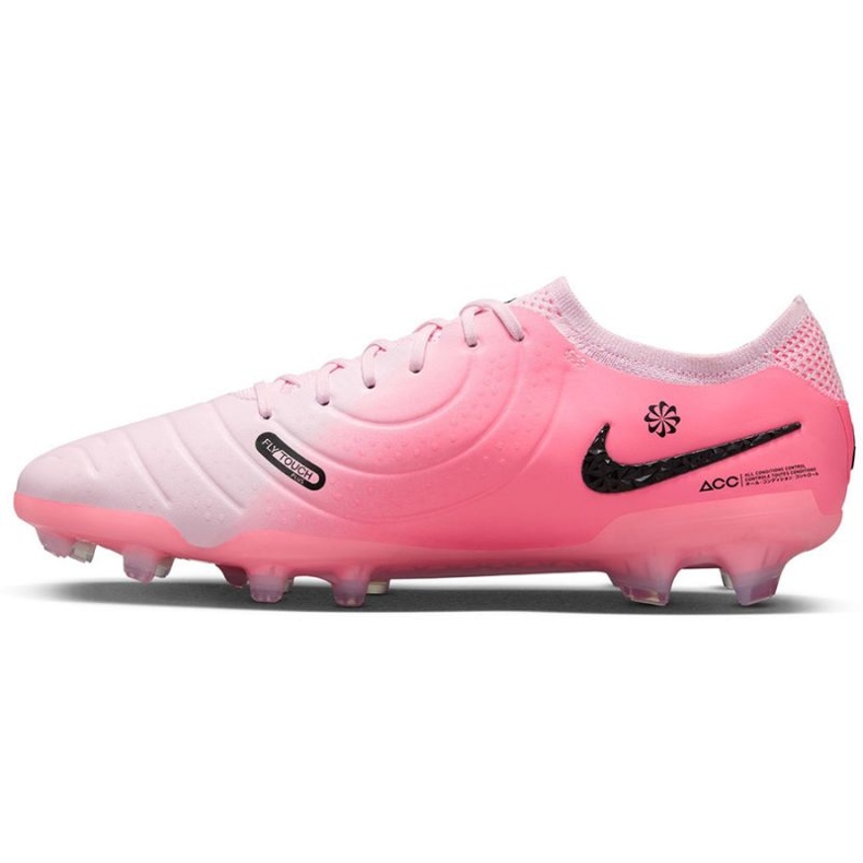 Nike Tiempo Legend 10 Elite FG DV4328-601 Pantofi de fotbal roz 2 Nike Tiempo Legend 10 Elite FG DV4328-601 Pantofi de fotbal roz 2