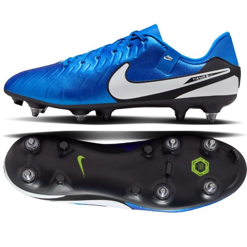 Nike Tiempo Legend 10 Academy SG-Pro AC DV4338-400 Pantofi de fotbal albastru 1 Nike Tiempo Legend 10 Academy SG-Pro AC DV4338-400 Pantofi de fotbal albastru 1
