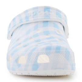 CROCS Classic Gingham CLOG 211006-16S FLIP-FLOPS alb 2