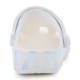 CROCS Classic Gingham CLOG 211006-16S FLIP-FLOPS alb 4